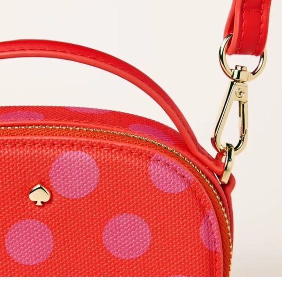 Polka Dot Mini Crossbody Bag - kate spade new york x Target Pink/Red - Picture 2 of 5